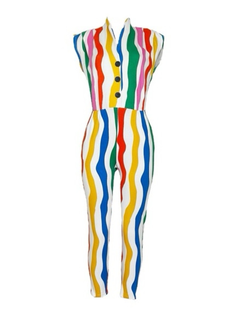 Nooworks Salvation Stripe Magic Suit Original Run Large Jumpsuit
